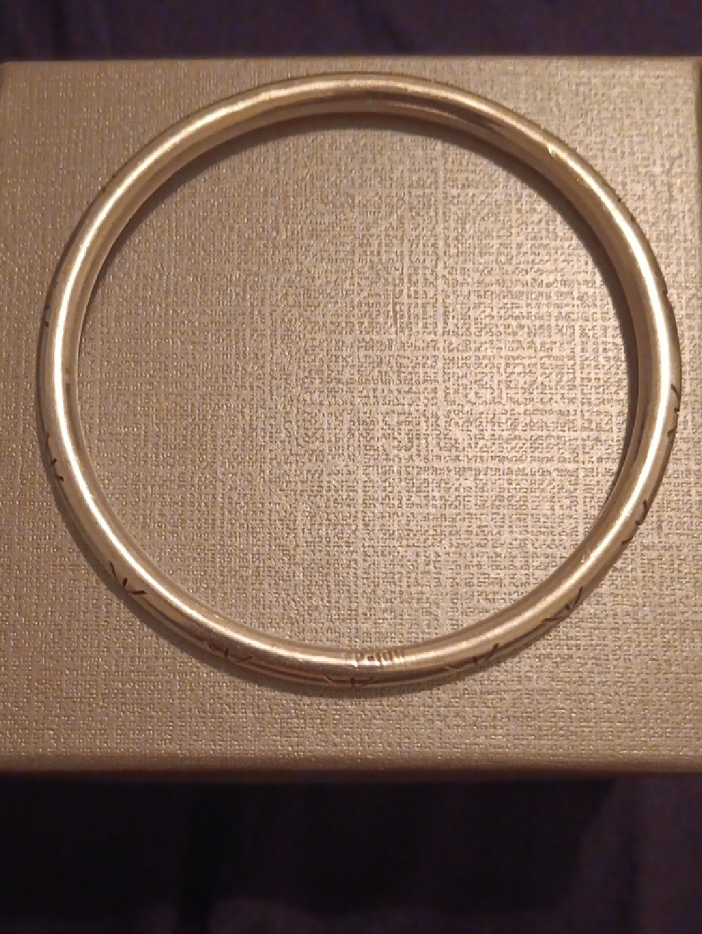 925 Mexico Stamped Bangle Bracelet